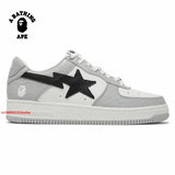 Sunkist Orange Bathing Ape Herren Bapesta Air Retro