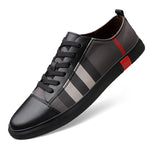 Men Fashion Sneakers High Quality Casual Genuine Leather Shoes - TimelessGear9