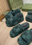 Luxury Flat High Heels Sandals Flip Flops High End Gucci Brand