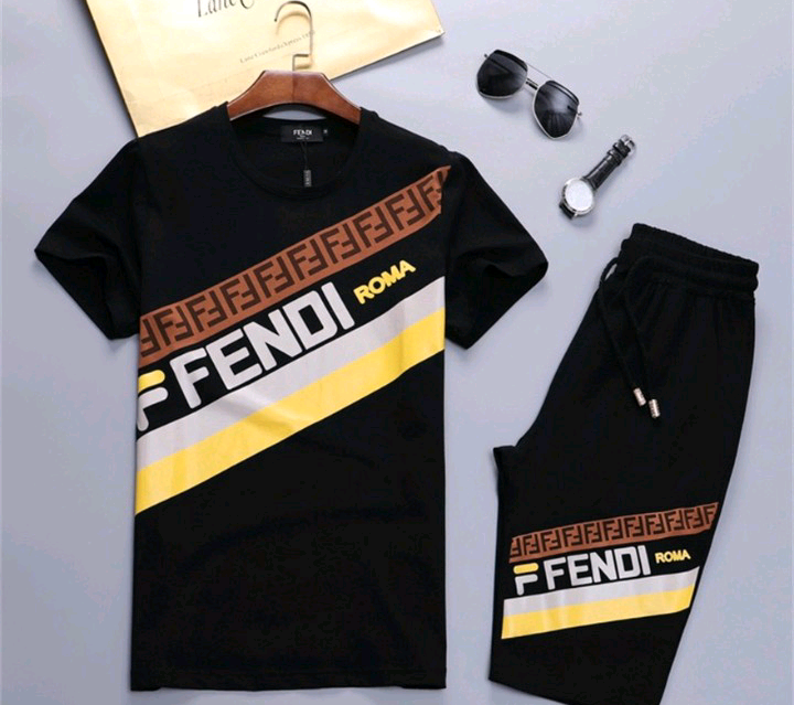 Fendi & LV Casual Polo Slim Fit High End Designer Brand