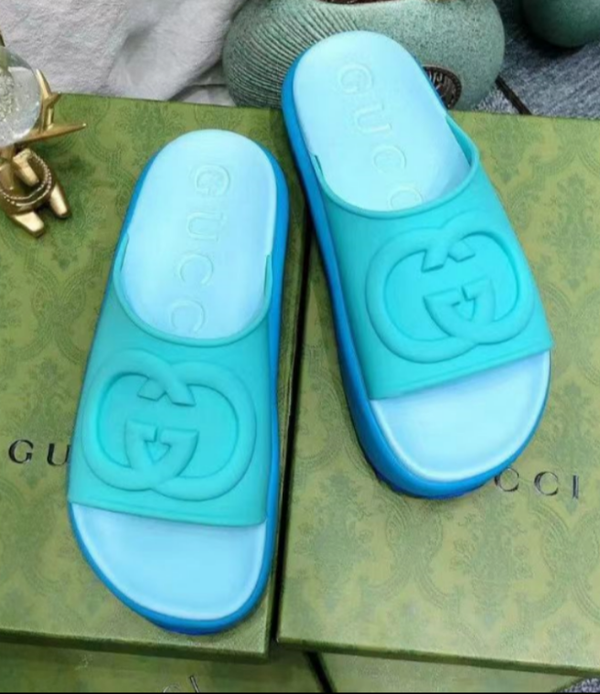 Gucci Celebrity Burst Thick Sloes Leisure Sandals