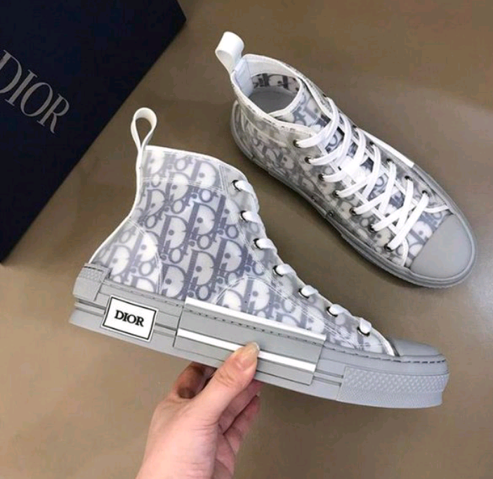 High Top Luxury High End Dior Sneakers