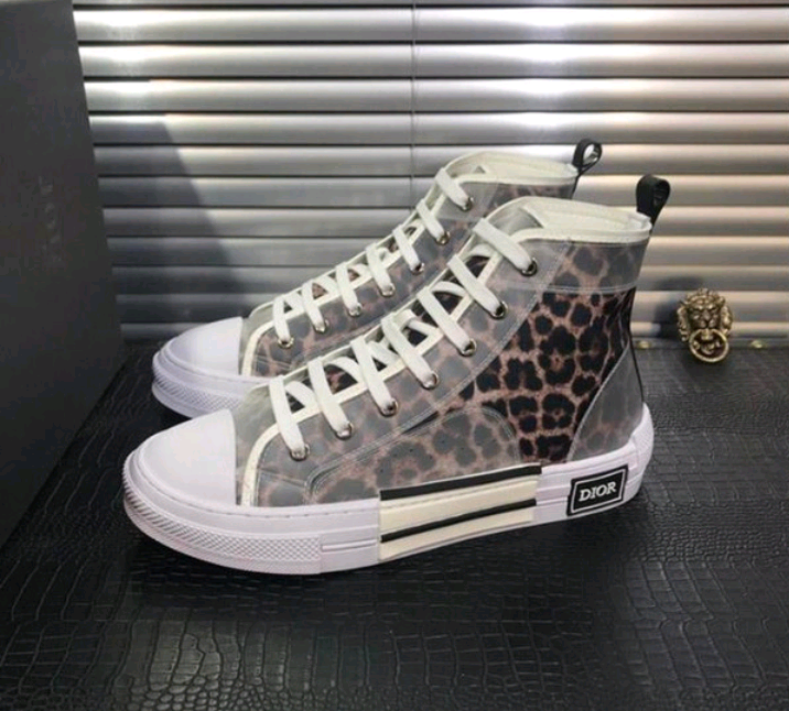 High Top Luxury High End Dior Sneakers