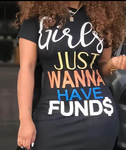 Girls Funds Sexy BodyCon mini summer dress