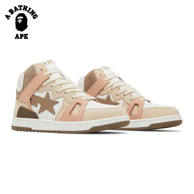 A BATHING APE Vibe Classic 93 High Top Durable Sports Sneakers Upper Outdoor STA Walking Shoes - TimelessGear9