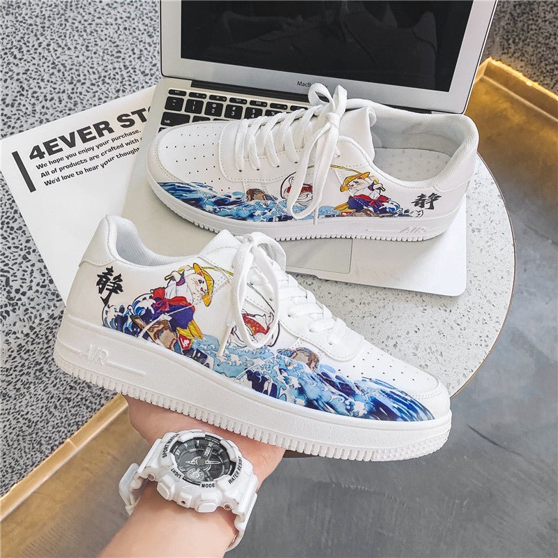 Air force Ones Customize White Comfort Hard-Wearing Casual Sneakers - TimelessGear9