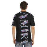 Amiri Luxury Big Logo Print Men's O-neck Short Sleeve T-shirt - TimelessGear9