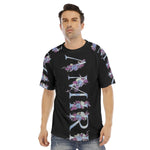 Amiri Luxury Big Logo Print Men's O-neck Short Sleeve T-shirt - TimelessGear9
