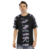 Amiri Luxury Big Logo Print Men's O-neck Short Sleeve T-shirt - TimelessGear9