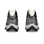 Bandana Customize Jordan 11 Red & Black Men's High Top Basketball Shoes - TimelessGear9