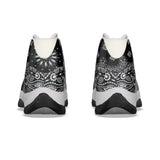 Bandana Customize Jordan 11 Red & Black Men's High Top Basketball Shoes - TimelessGear9
