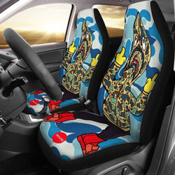 Bathing Ape Universal Car Seat Cover With Thickened Back - TimelessGear9