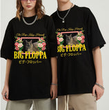 Big Floppa Floral Aesthetic T Shirt 100% Pure Cotton Floppa Big Floppa Meme Floppster New Rapper Big Floppa - TimelessGear9