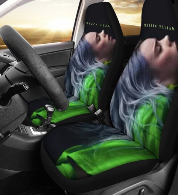 Billie Eilish Universal Car Seat Cover With Thickened Back - TimelessGear9