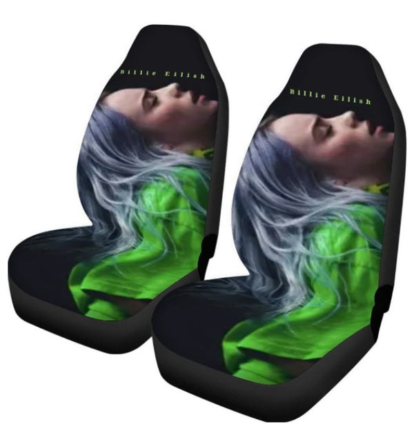 Billie Eilish Universal Car Seat Cover With Thickened Back - TimelessGear9