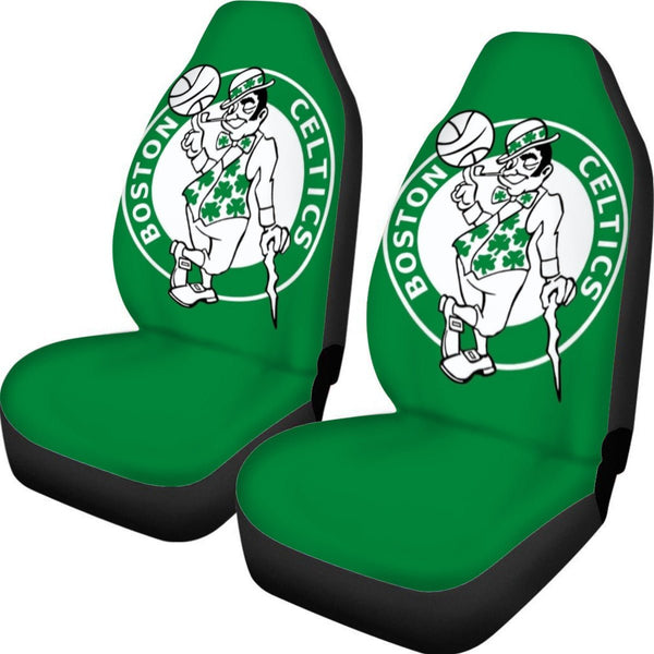 Boston Celtics Universal Car Seat Cover With Thickened Back - TimelessGear9