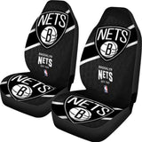 Brooklyn Nets Universal Car Seat Cover With Thickened Back - TimelessGear9