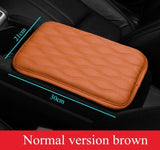 Car Armrest Pad Soft PU Leather Anti Scratch Universal Waterproof Box Cover Cushion Resistant Center Console Non Slip Arm Rest - TimelessGear9
