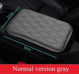 Car Armrest Pad Soft PU Leather Anti Scratch Universal Waterproof Box Cover Cushion Resistant Center Console Non Slip Arm Rest - TimelessGear9