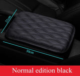 Car Armrest Pad Soft PU Leather Anti Scratch Universal Waterproof Box Cover Cushion Resistant Center Console Non Slip Arm Rest - TimelessGear9