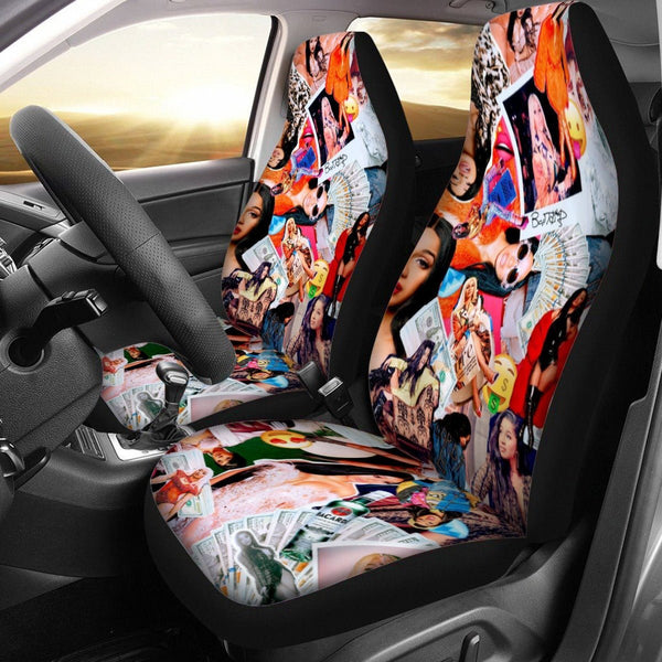 Cardi B Universal Car Seat Cover With Thickened Back - TimelessGear9