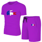 casual fashion cotton short sleeve sportswear - TimelessGear9