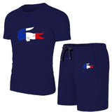 casual fashion cotton short sleeve sportswear - TimelessGear9