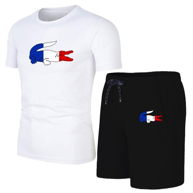 casual fashion cotton short sleeve sportswear - TimelessGear9