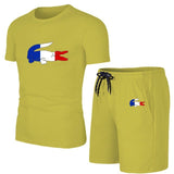 casual fashion cotton short sleeve sportswear - TimelessGear9