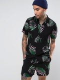 Casual Set Short Sleeve Summer Casual Floral Shirt Beach Set - TimelessGear9