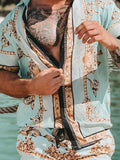 Casual Set Short Sleeve Summer Casual Floral Shirt Beach Set - TimelessGear9