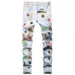 Casual Trouser Genuine Amiri Black Star Power Blue Jeans - TimelessGear9