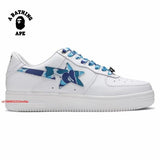 Cherry Apple Red Bapesta Air Force Retro - TimelessGear9