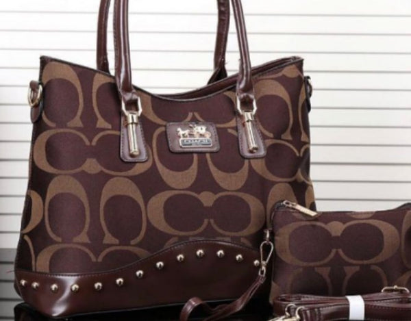 Classic Coach 2 Pcs HandBag Tote - TimelessGear9