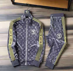 Classic Luxury Retro Hip Hop Louis Vuitton Sweat suit - TimelessGear9