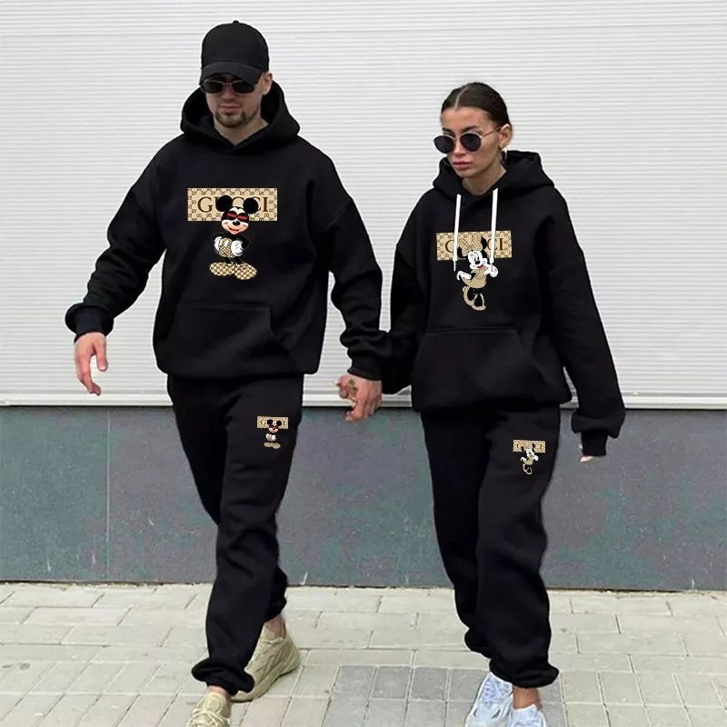 Couples Valentine's Matching Tracksuit Casual Street Fashion - TimelessGear9