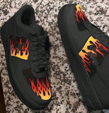 Customize AF1 Low Cuts Running Shoes POP Smoke Purple/ Kobe AF1 - TimelessGear9
