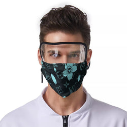 Customize Unisex COVID Mask with Eye Shield - TimelessGear9