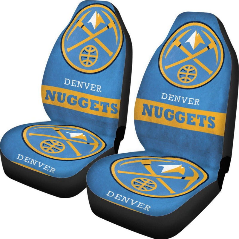 Denver Nuggets Universal Car Seat Cover With Thickened Back - TimelessGear9