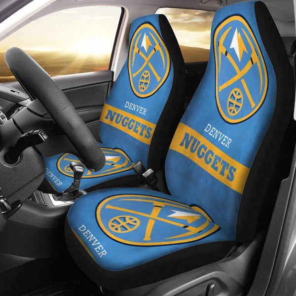 Denver Nuggets Universal Car Seat Cover With Thickened Back - TimelessGear9