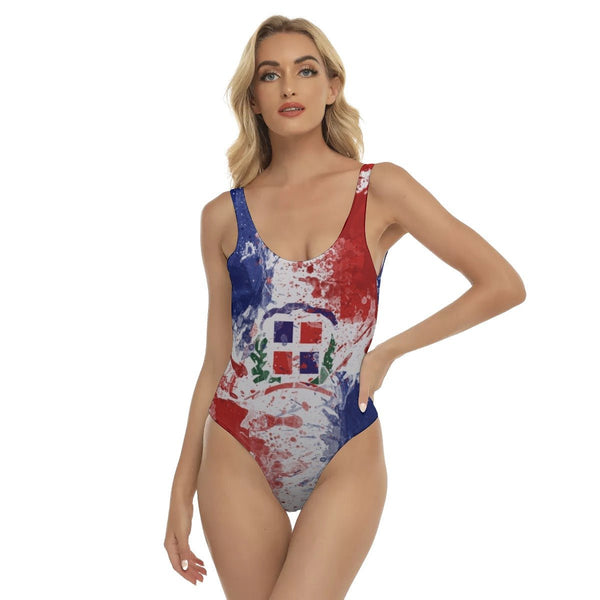 Dominican Colorful Women's One-piece Swimsuit - TimelessGear9