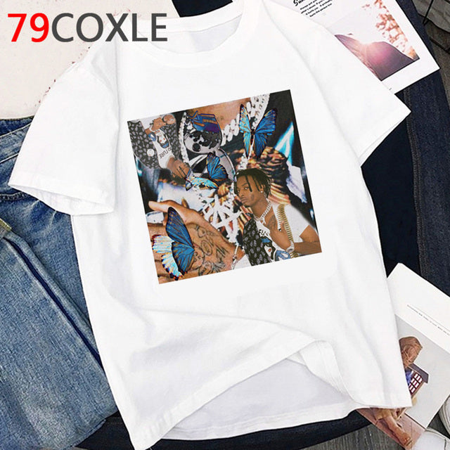 Rapper Playboi Carti T Shirt Women Hip Hop Summer Top Cartoon T-shirt Kawaii Die Lit Graphic Harajuku Oversized Tshirt Female - TimelessGear9