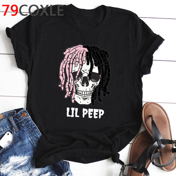 Rip Lil Peep Graphic Cool T Shirt Men Unisex Lil. Peep Rapper Funny Cartoon T-shirt Cry Baby Casual Tshirt Hip Hop Top Tees Male - TimelessGear9