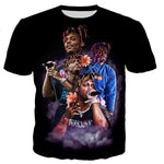 Rapper Juice Wrld T Shirts Men/women New Fashion 3D Juice Wrld Printed T-shirt Casual Harajuku Style Hip Hop Streetwear Tee Tops - TimelessGear9