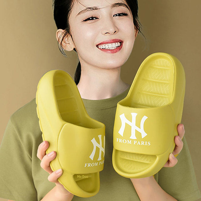 NYC Yezzy Slides EVA Thick Sole Soft Slieds Men Women Shoes Indoor Outdoor - TimelessGear9