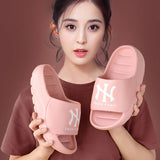 NYC Yezzy Slides EVA Thick Sole Soft Slieds Men Women Shoes Indoor Outdoor - TimelessGear9