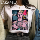 Machine Gun Kelly MGK Streetwear Harajuku t shirt Top Oversized Cotton Tee Female/Man T-Shirt Hip Hop Rapper Graphic Printed - TimelessGear9