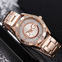 Women&#39;s Watches New Luxury Brand Fashion Rhinestone Stainless Steel Quartz Ladies Wristwatches Reloj Mujer Best Selling Montre - TimelessGear9