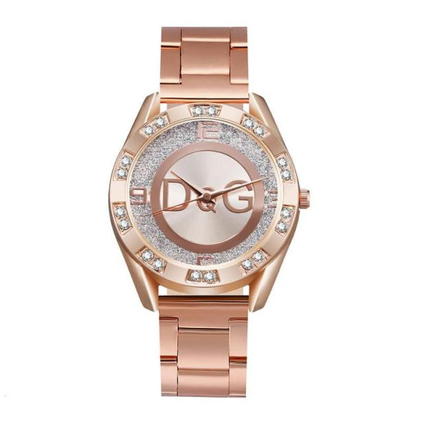 Women&#39;s Watches New Luxury Brand Fashion Rhinestone Stainless Steel Quartz Ladies Wristwatches Reloj Mujer Best Selling Montre - TimelessGear9