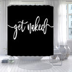 Shower Curtain Waterproof Polyester Bathroom Curtain Rugs Carpet Home Decor - TimelessGear9